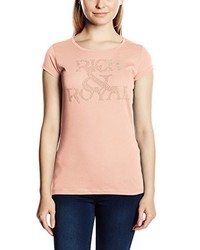T-shirt rose Rich & Royal