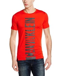 T-shirt rouge Calvin Klein Jeans