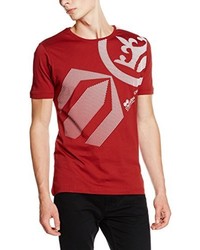 T-shirt rouge Crosshatch