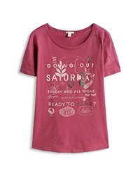 T-shirt rouge Esprit