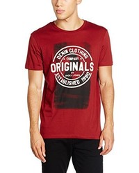 T-shirt rouge Jack & Jones