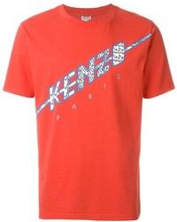 T-shirt rouge Kenzo