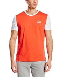 T-shirt rouge Le Coq Sportif