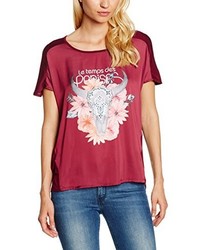 T-shirt rouge Le Temps Des Cerises