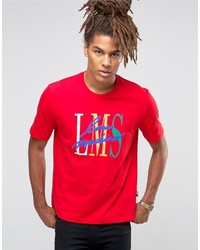 T-shirt rouge Love Moschino