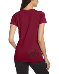 T-shirt rouge Mammut