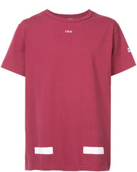 T-shirt rouge Off-White
