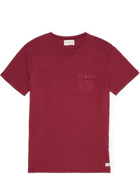 T-shirt rouge Oliver Spencer