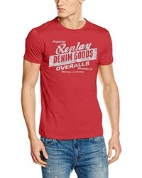 T-shirt rouge Replay