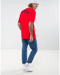 T-shirt rouge Asos