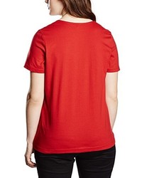 T-shirt rouge Sheego