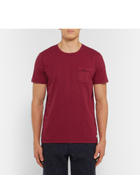 T-shirt rouge Oliver Spencer