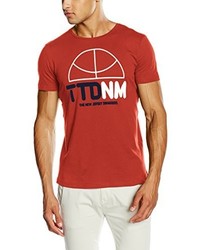 T-shirt rouge Tom Tailor Denim