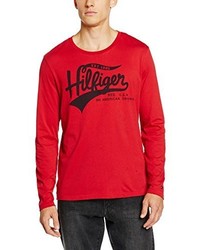 T-shirt rouge Tommy Hilfiger