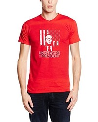 T-shirt rouge Touchlines