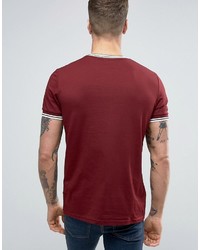 T-shirt rouge Fred Perry