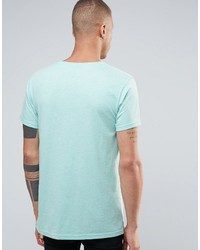 T-shirt turquoise Weekday