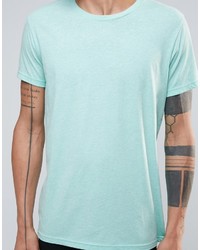 T-shirt turquoise Weekday