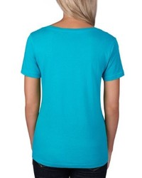 T-shirt turquoise Anvil