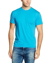 T-shirt turquoise Fruit of the Loom