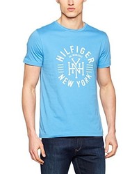 T-shirt turquoise Tommy Hilfiger