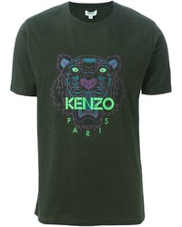 T-shirt vert foncé Kenzo