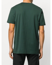 T-shirt vert foncé Sunspel