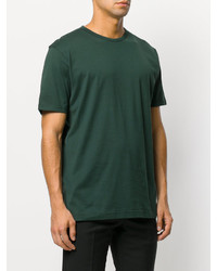 T-shirt vert foncé Sunspel