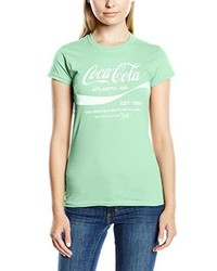 T-shirt vert menthe Coca Cola