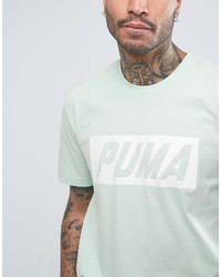 T-shirt vert menthe Puma