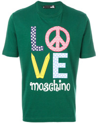 T-shirt vert Love Moschino