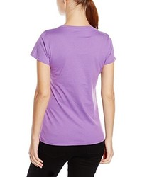 T-shirt violet clair