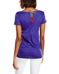 T-shirt violet Desigual