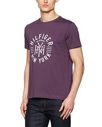 T-shirt violet Tommy Hilfiger
