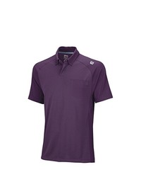 T-shirt violet Wilson
