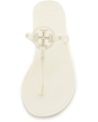 Tongs blanches Tory Burch