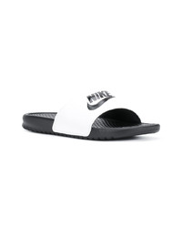Tongs blanches Nike