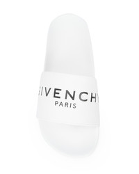 Tongs blanches Givenchy