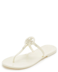 Tongs blanches Tory Burch