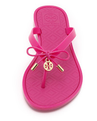 Tongs bleu canard Tory Burch