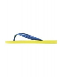 Tongs bleu clair Versace