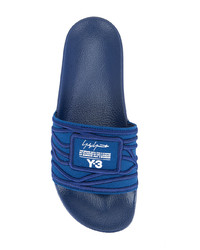 Tongs bleues Y-3