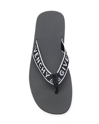 Tongs noires Givenchy