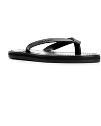 Tongs noires DSQUARED2