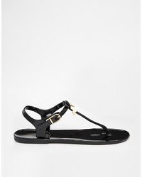 Tongs noires Ted Baker