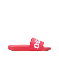 Tongs rouges DSQUARED2