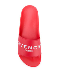 Tongs rouges Givenchy