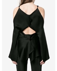 Top à épaules dénudées noir Roland Mouret