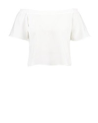 Top court blanc Bardot