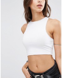 Top court blanc Asos